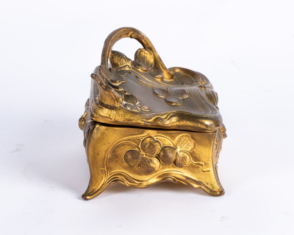 J. B. JENNINGS BROTHERS ART NOUVEAU JEWELRY BOX - 3