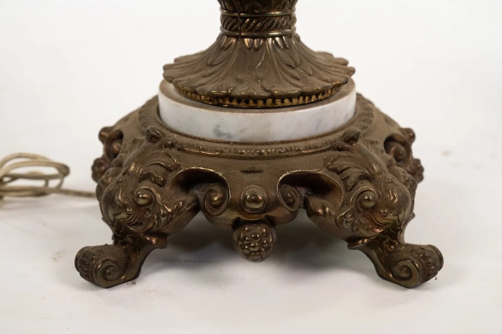 CARL FALKENSTEIN STYLE MONUMENTAL GLASS TABLE LAMP - 7
