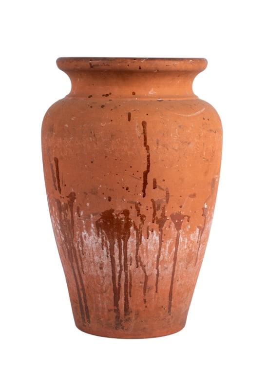 ITALIAN BITOSSI TERRACOTTA URN (1 of 8)