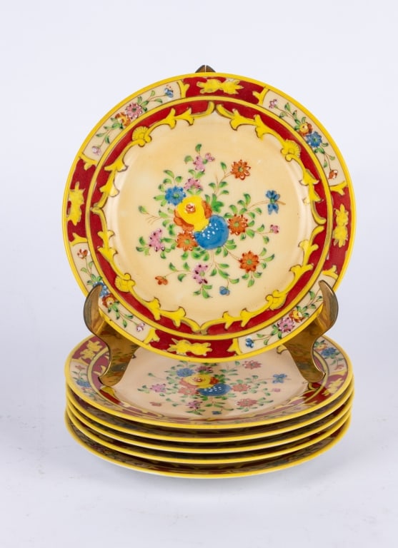 18-PIECE JAPANESE MID-CENTURY HAND-PAINTED TEA SE - 2