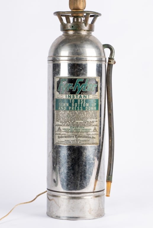 FYR-FYTER FIRE EXTINGUISHER TABLE LAMP - 2