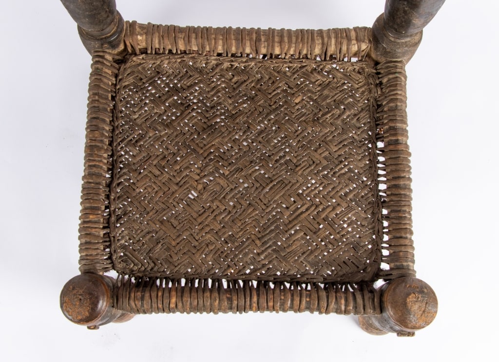 ANTIQUE SWAT VALLEY LOW CHAIR - 3