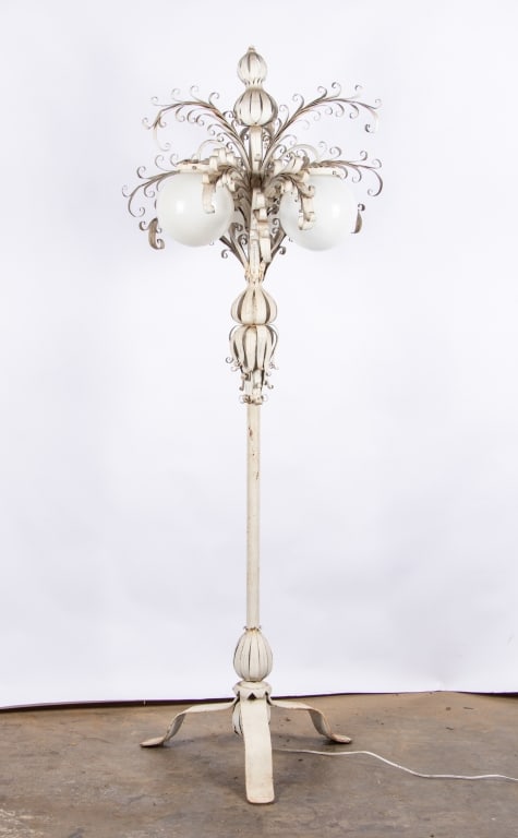 ITALIAN TREE FORM THREE LIGHT FLOOR LAMP - 6