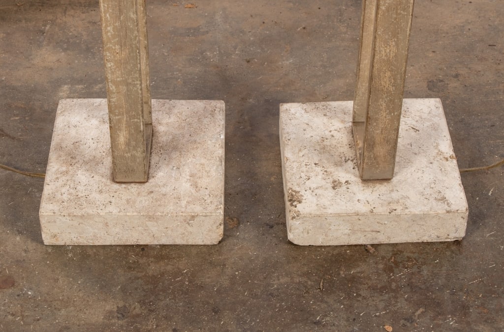 PAIR OF MCM TORCH?RE FLOOR LAMPS - 4