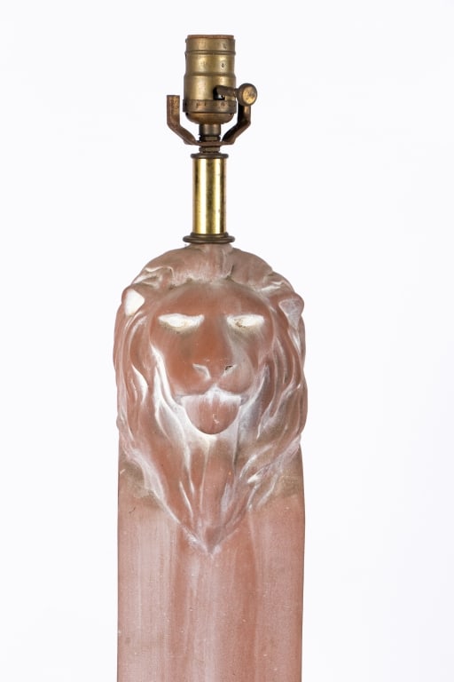 MID-CENTURY LION TABLE LAMP - 2