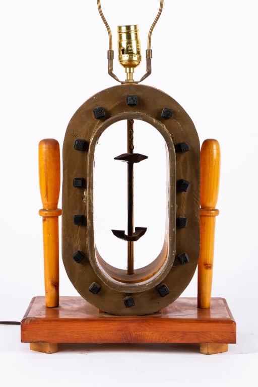 VINTAGE NAUTICAL TABLE LAMP - 2