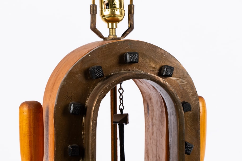 VINTAGE NAUTICAL TABLE LAMP - 6