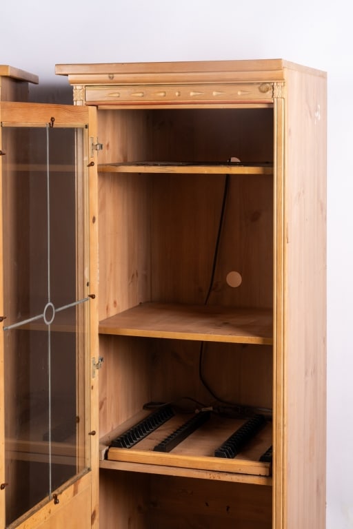 TWO MODERN SHOWCASE CABINETS - 3