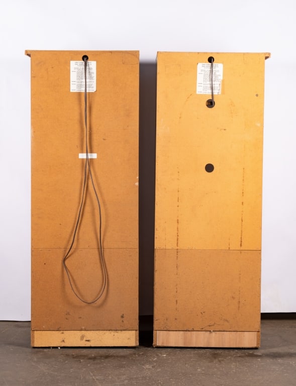 TWO MODERN SHOWCASE CABINETS - 6