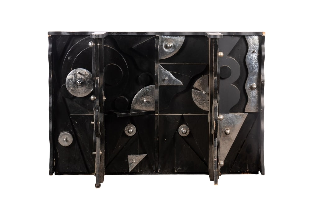 BRUTALIST MIXED MEDIA SCULPTURE (1 of 4)
