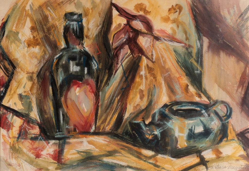 BARBARA MAGRATH, ABSTRACT STILL LIFE, MM/P - 4
