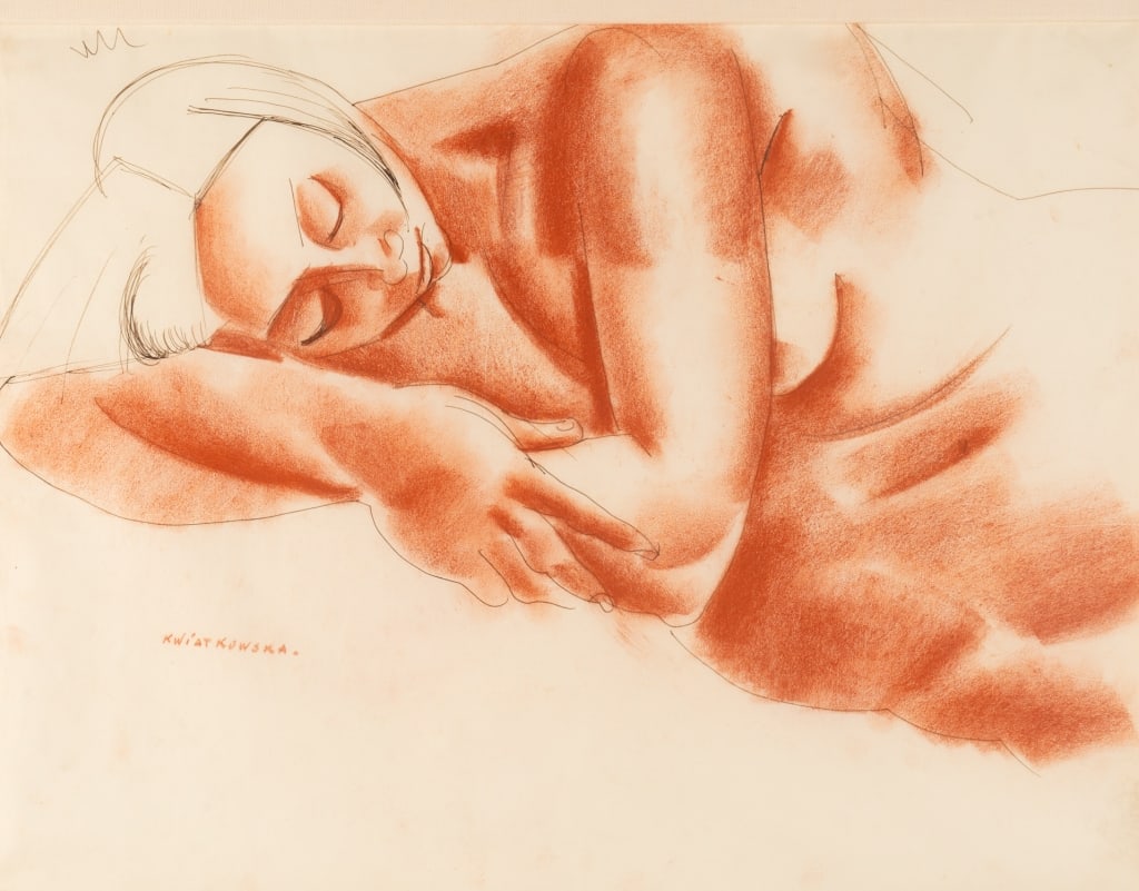 KWIAT KOWSKA, STUDY OF A NAKED LADY - 4