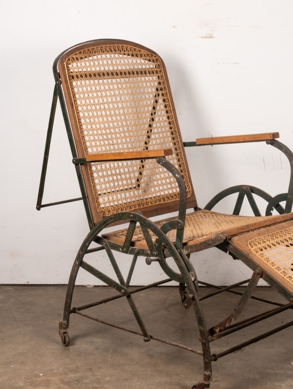 ANTIQUE WHEELCHAIR - 2