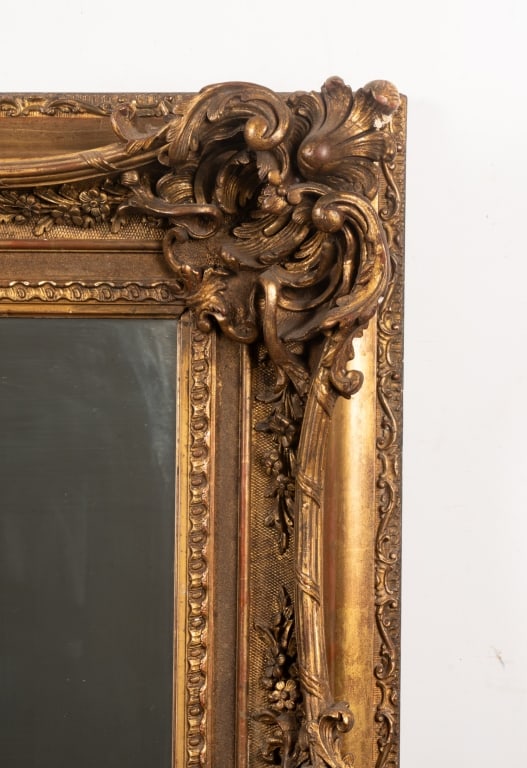CONTEMPORARY ROCOCO STYLE ORNATE WALL MIRROR - 2