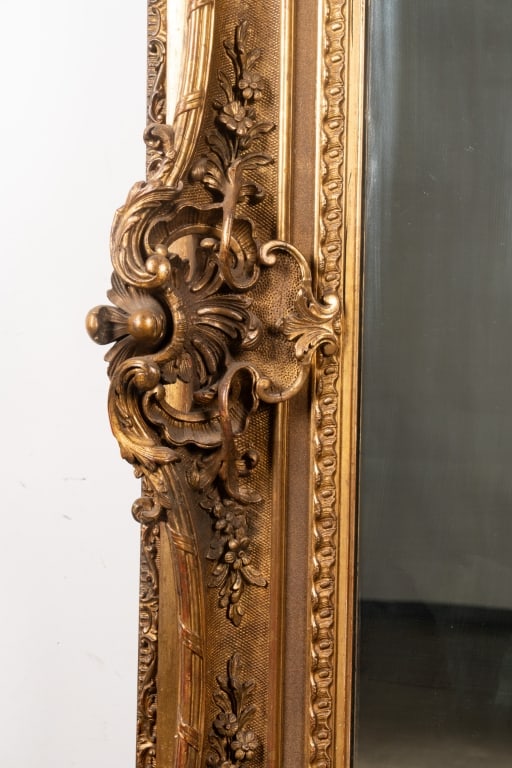 CONTEMPORARY ROCOCO STYLE ORNATE WALL MIRROR - 5