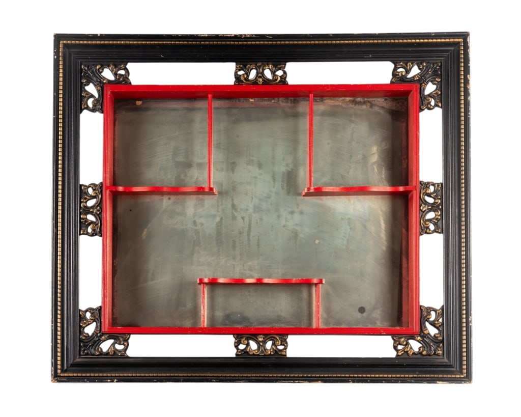 VINTAGE MIRRORED SHADOW BOX (1 of 6)