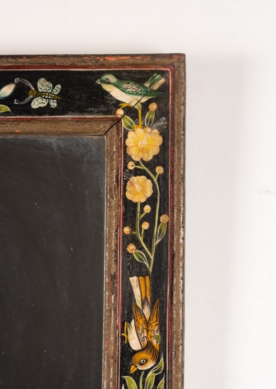 HAND-PAINTED VINTAGE ITALIAN MIRROR - 3