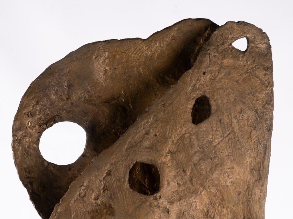 ABSTRACT BRONZE BUTTERFLY SCULPTURE - 2