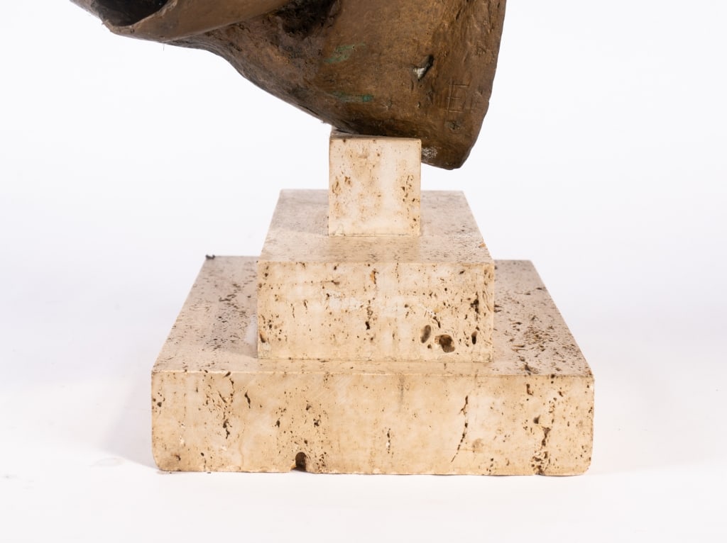 ABSTRACT BRONZE BUTTERFLY SCULPTURE - 3