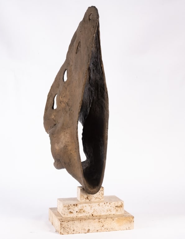ABSTRACT BRONZE BUTTERFLY SCULPTURE - 5