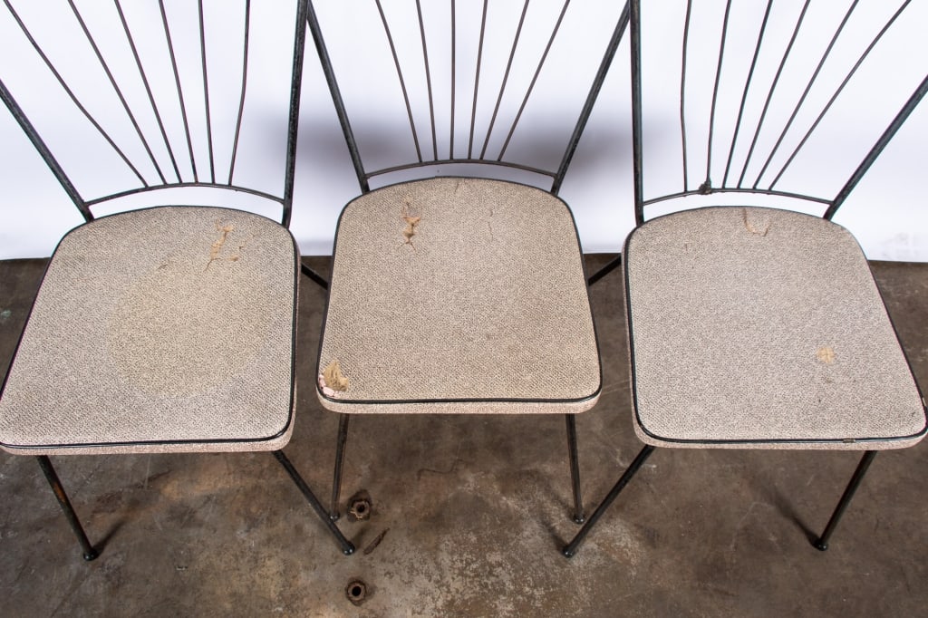 MCM DINING TABLE & 6 CHAIRS - 4