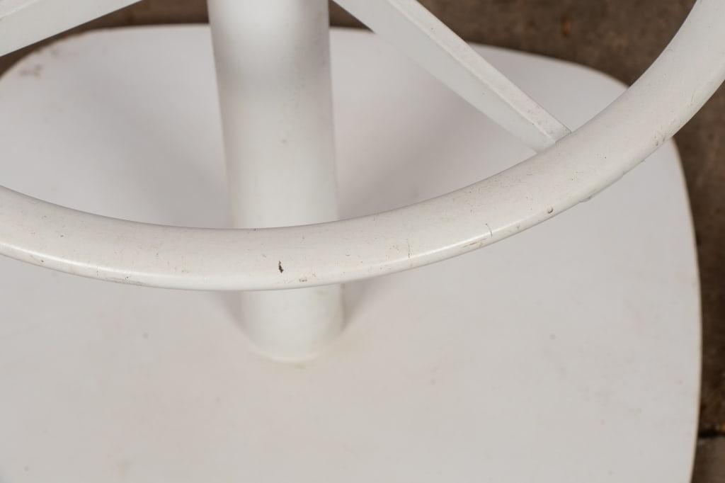 PAIR OF MID CENTURY ENEA LOTTUS BAR STOOLS - 7