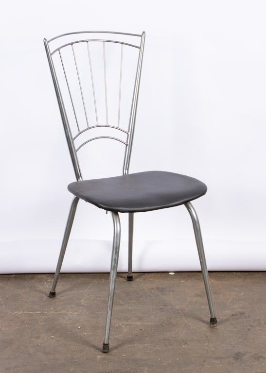 SET OF 8 MCM CHROME DINING CHAIRS - 5