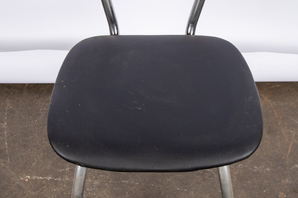 SET OF 8 MCM CHROME DINING CHAIRS - 8
