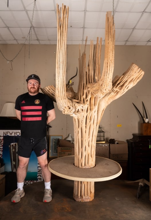 7FT SAGUARO CACTUS SKELETON - 2