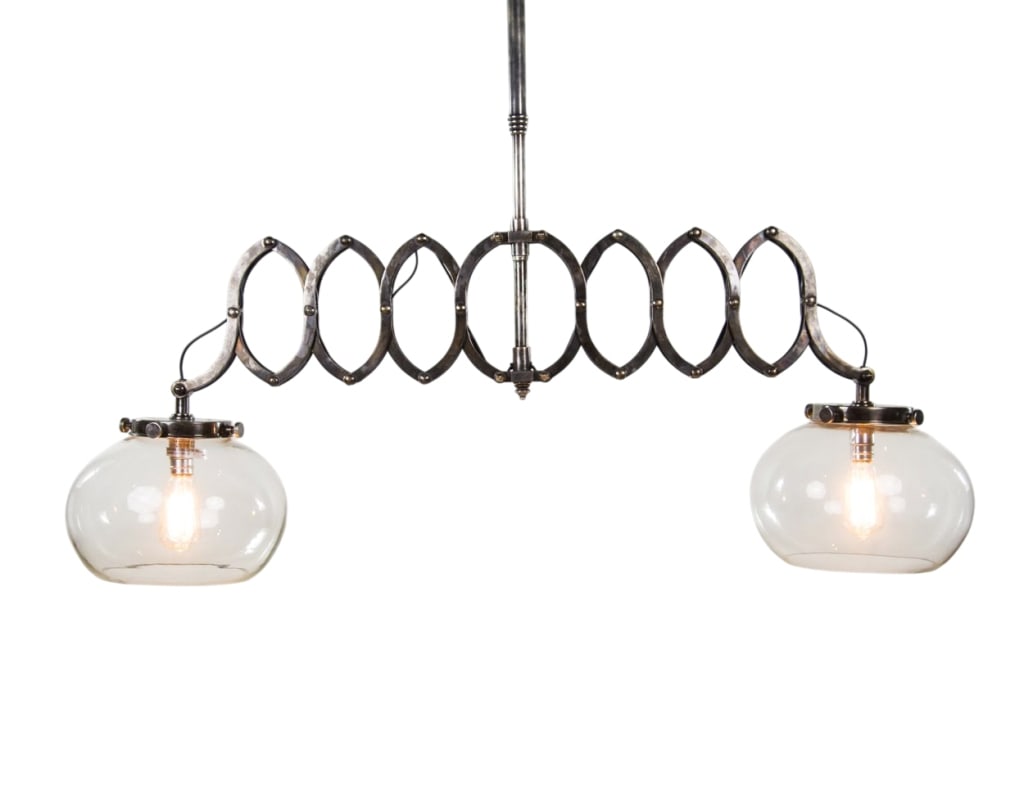 VINTAGE INDUSTRIAL EXTENDABLE LIGHT FIXTURE (1 of 11)