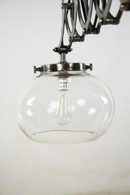 VINTAGE INDUSTRIAL EXTENDABLE LIGHT FIXTURE - 3