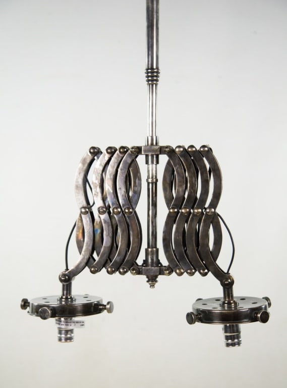 VINTAGE INDUSTRIAL EXTENDABLE LIGHT FIXTURE - 4