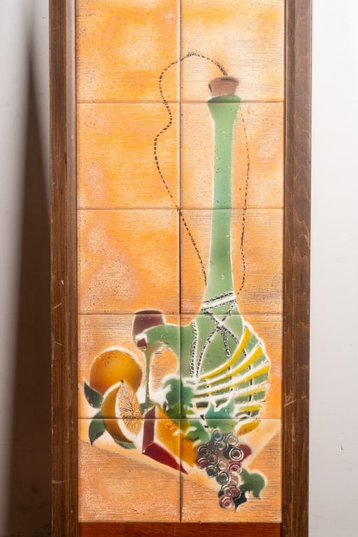 PAIR OF STILL LIFE TILE MURALS - 4