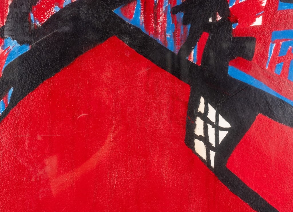 SHOGUN, MIXED MEDIA ON PAPER - 7