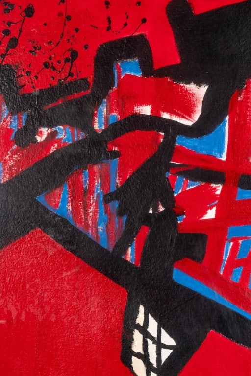 SHOGUN, MIXED MEDIA ON PAPER - 8