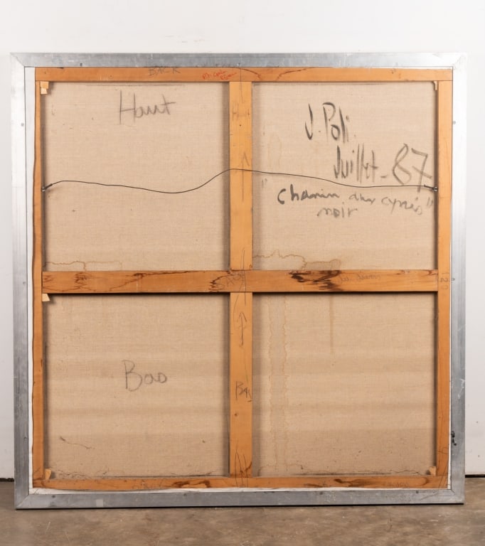 J. POLI GUILLOT, ABSTRACT LANDSCAPE PAINTING, 1987 - 2