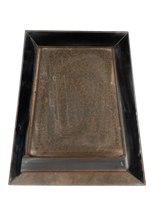 MCM MIRRORED WALL SHELF (1 of 5)