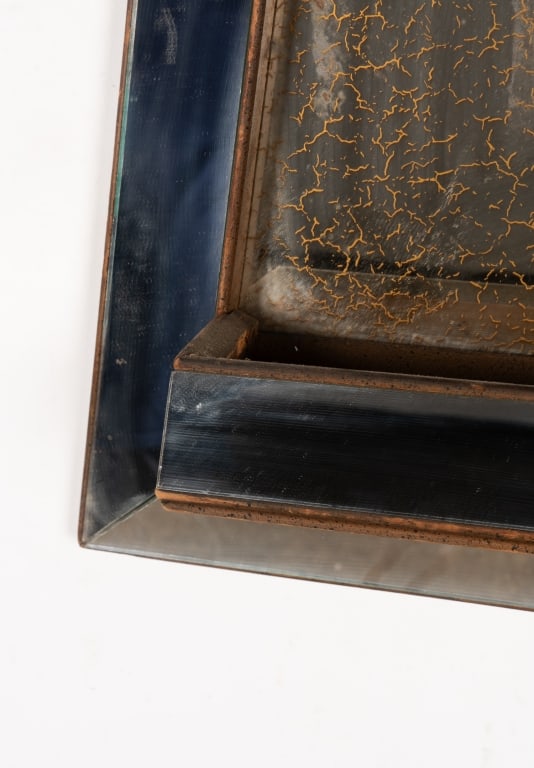 MCM MIRRORED WALL SHELF - 4