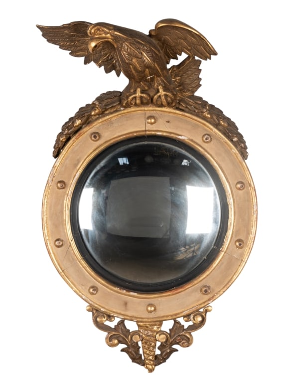 VINTAGE EAGLE CONVEX MIRROR (1 of 5)