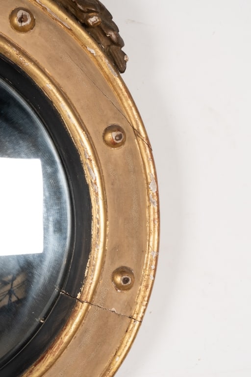 VINTAGE EAGLE CONVEX MIRROR - 5