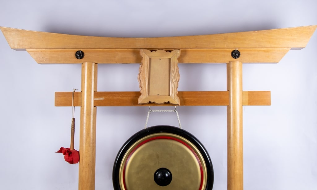 CONTEMPORARY LARGE CHINESE GONG - 2