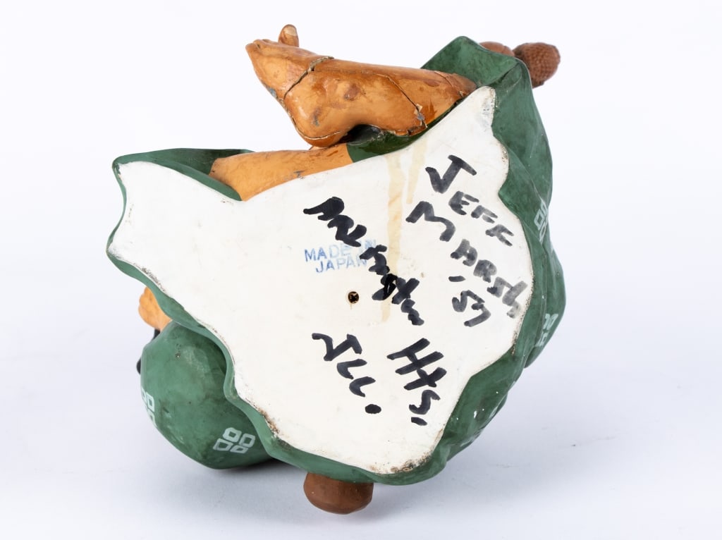 JAPANESE HAKATA CERAMIC FIGURINE - 6