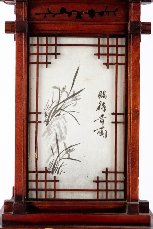 CHINESE PAGODA FORM LANTERN TABLE LAMP - 3