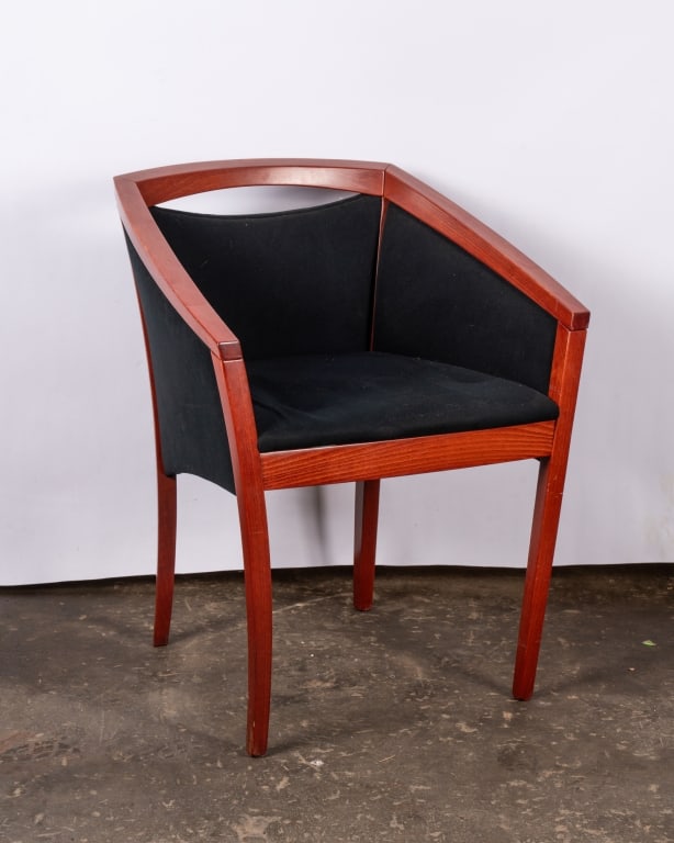 PAIR OF ART DECO STYLE ARMCHAIRS - 2