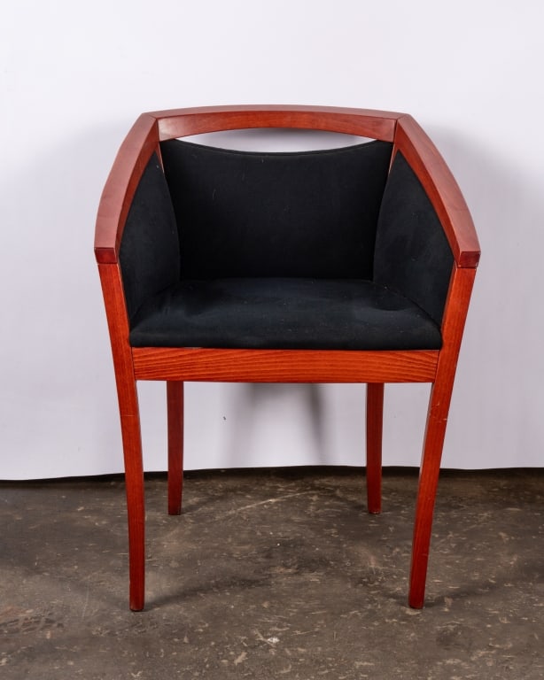 PAIR OF ART DECO STYLE ARMCHAIRS - 3