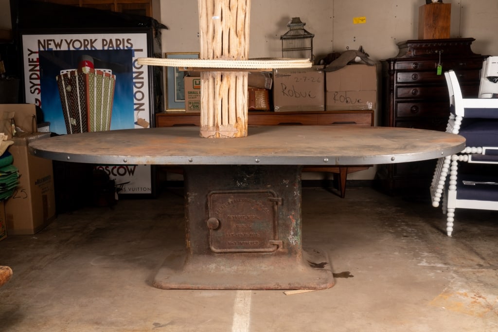 LELAND & FAULCONER MFG. CO. INDUSTRIAL TABLE - 2