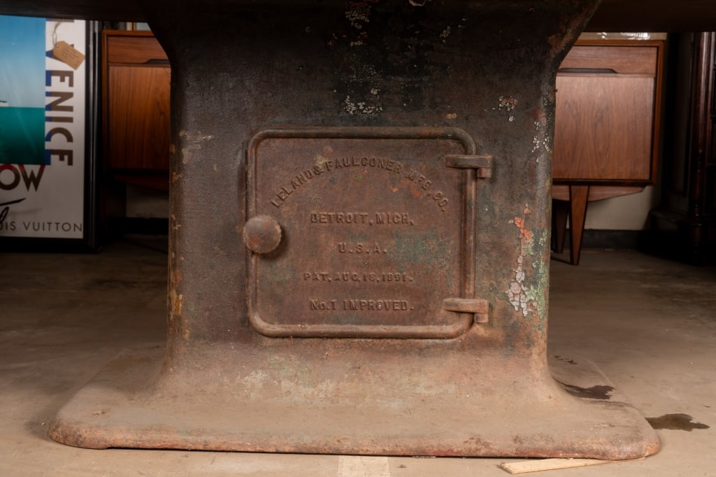 LELAND & FAULCONER MFG. CO. INDUSTRIAL TABLE - 3