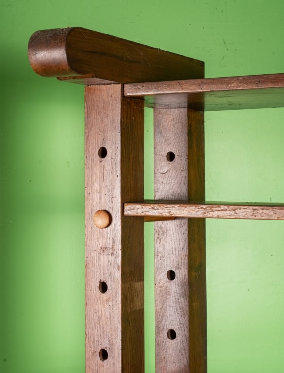 ARTS & CRAFTS OAK CUPBOARD - 6