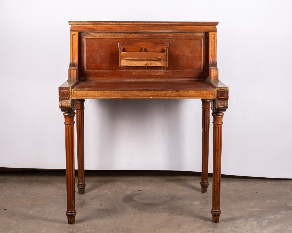 ENGLISH REGENCY STYLE BANK COUNTER - 2