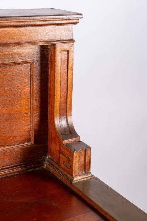 ENGLISH REGENCY STYLE BANK COUNTER - 5